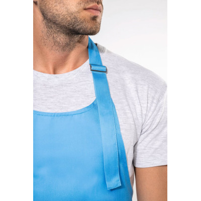Polycotton apron without pocket